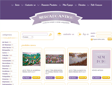 Tablet Screenshot of mercadoantigo.com.br
